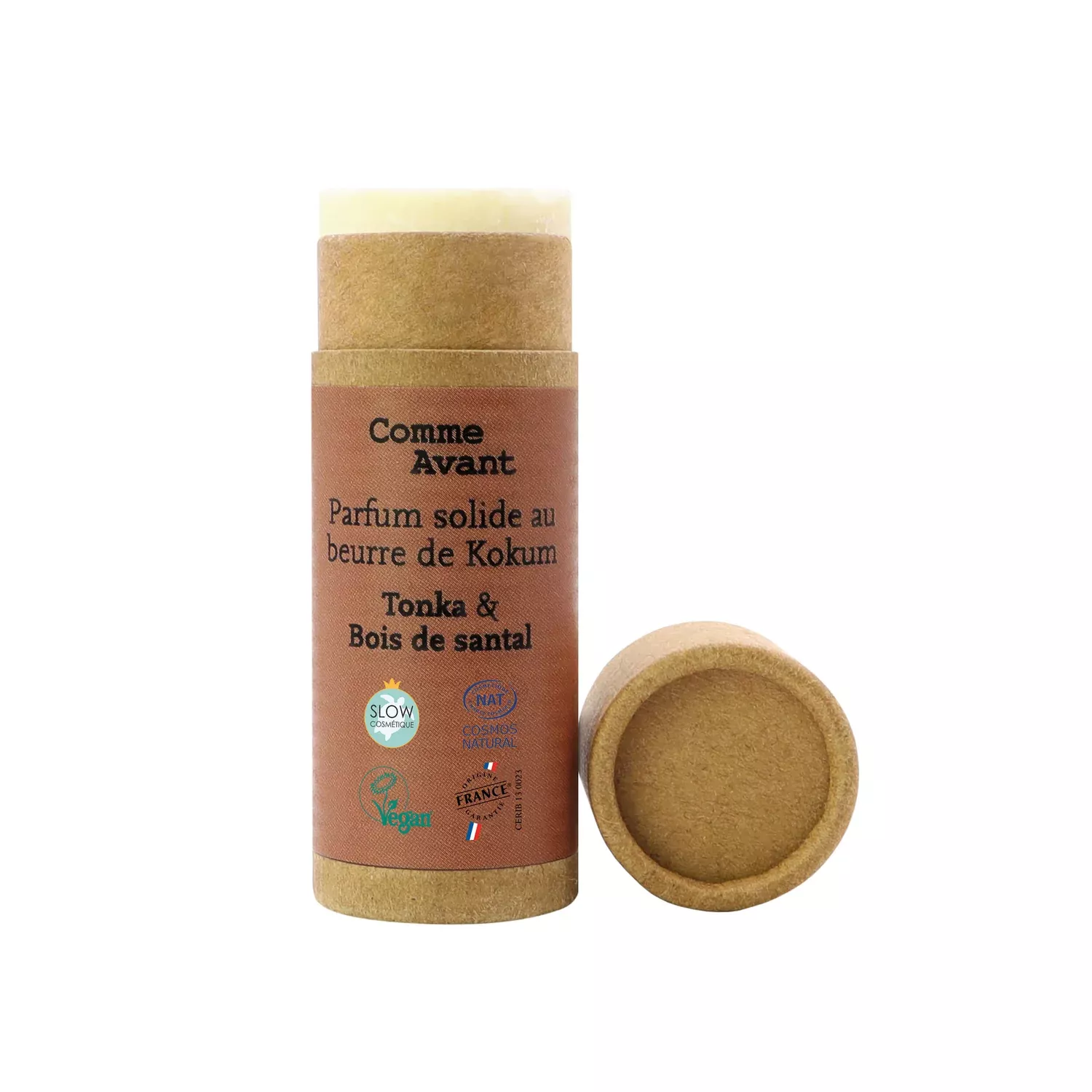 Parfum solide boisé - Tonka & Bois de Santal - 20g