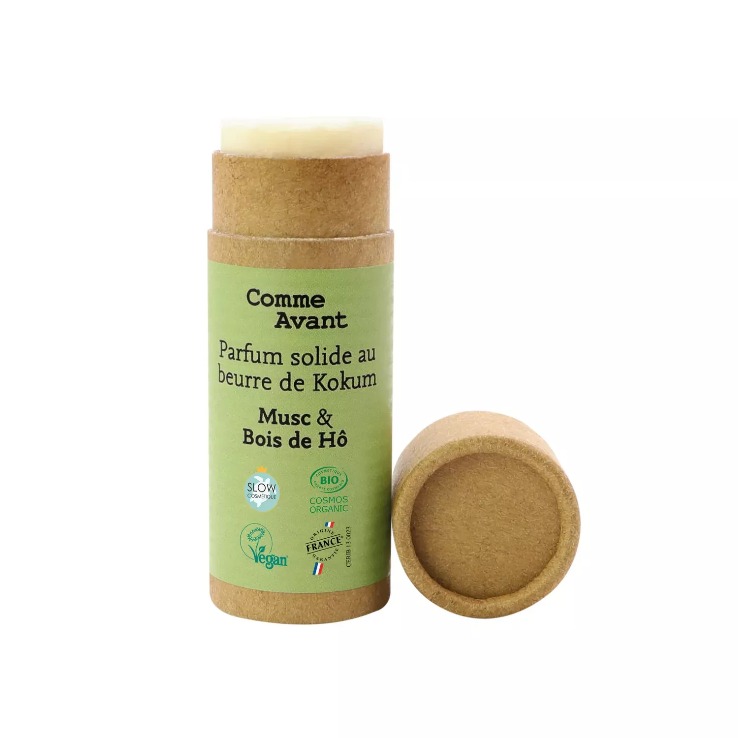 Parfum solide boisé - Musc & Bois de Hô - 20g