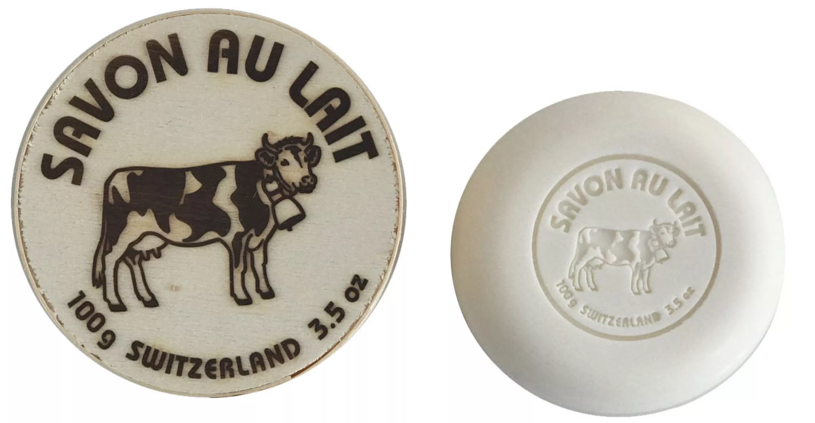 Savon au lait motif  "Vache" - 100g