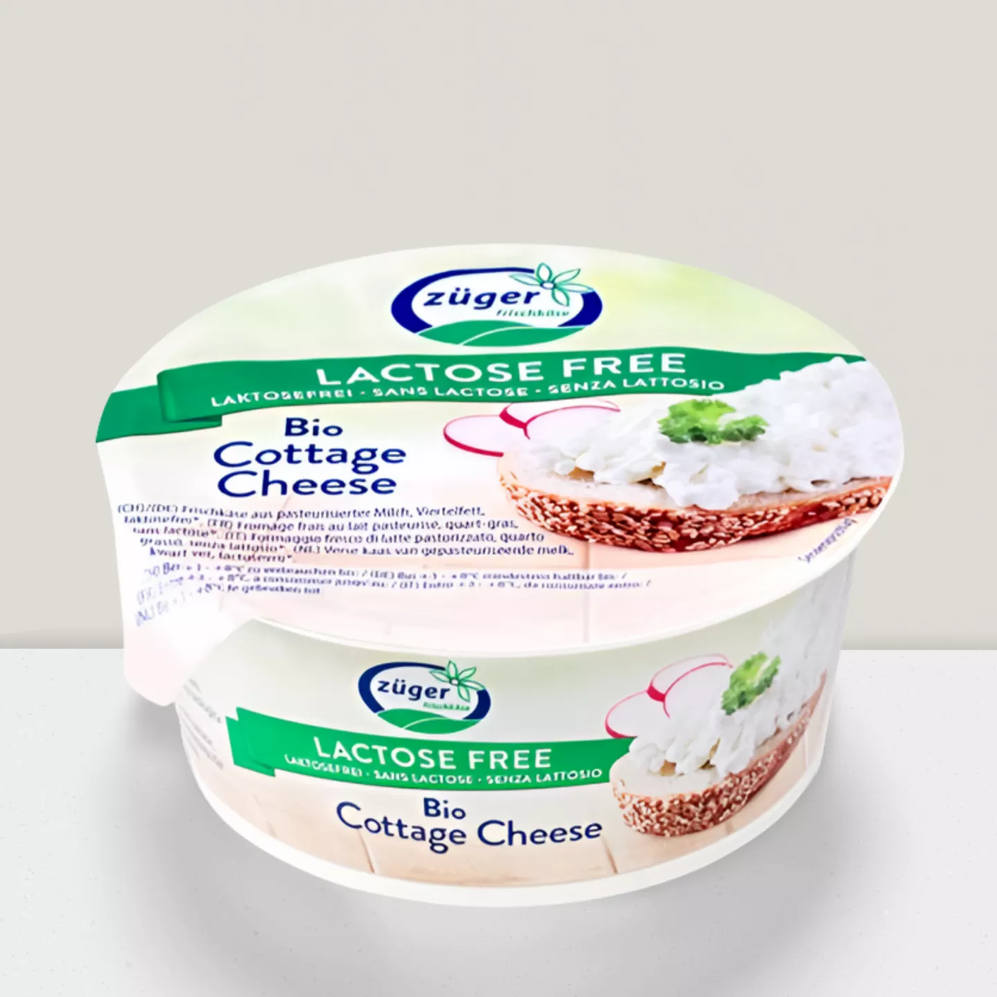 Cottage cheese sans lactose -150g