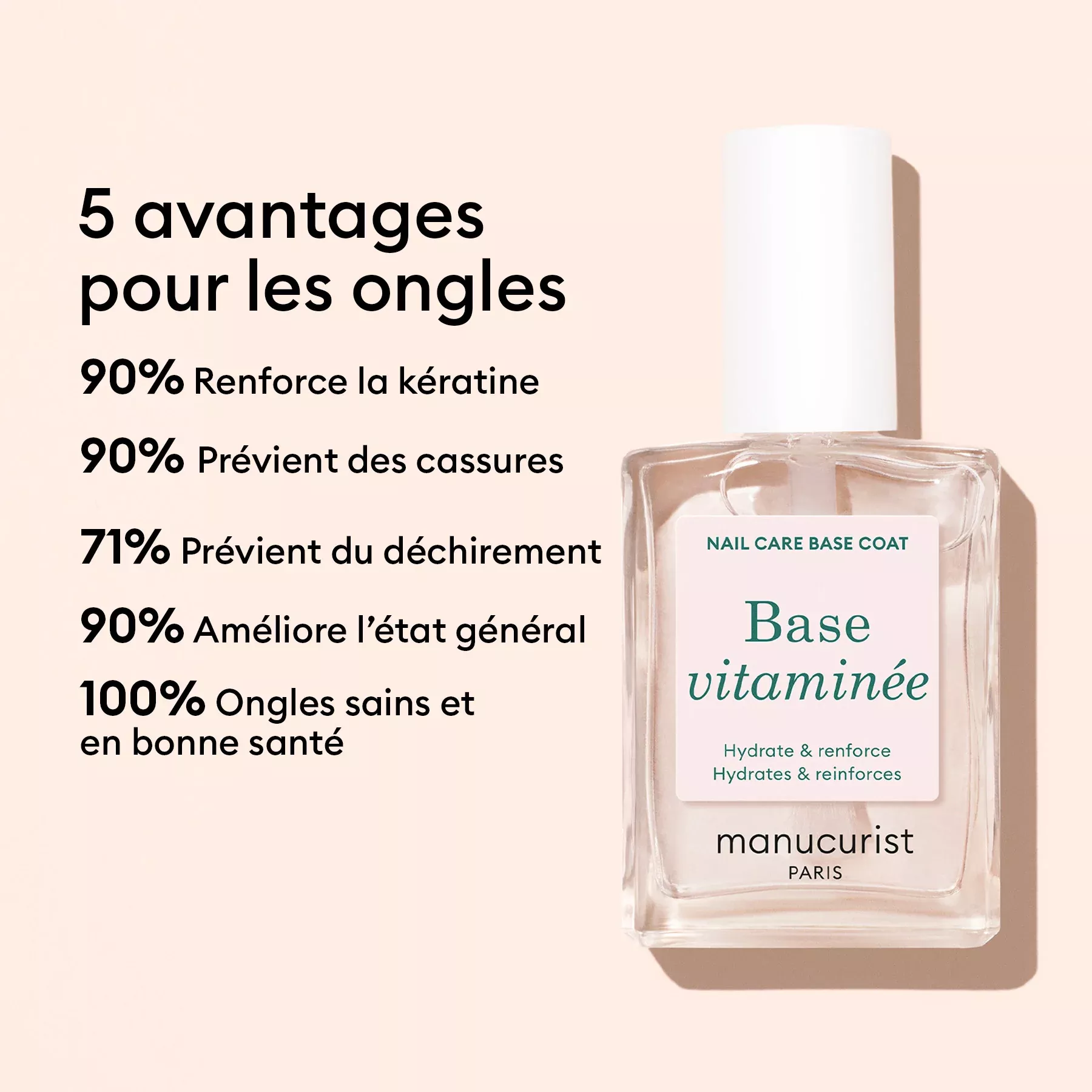 Vernis Base vitaminée - 15ml