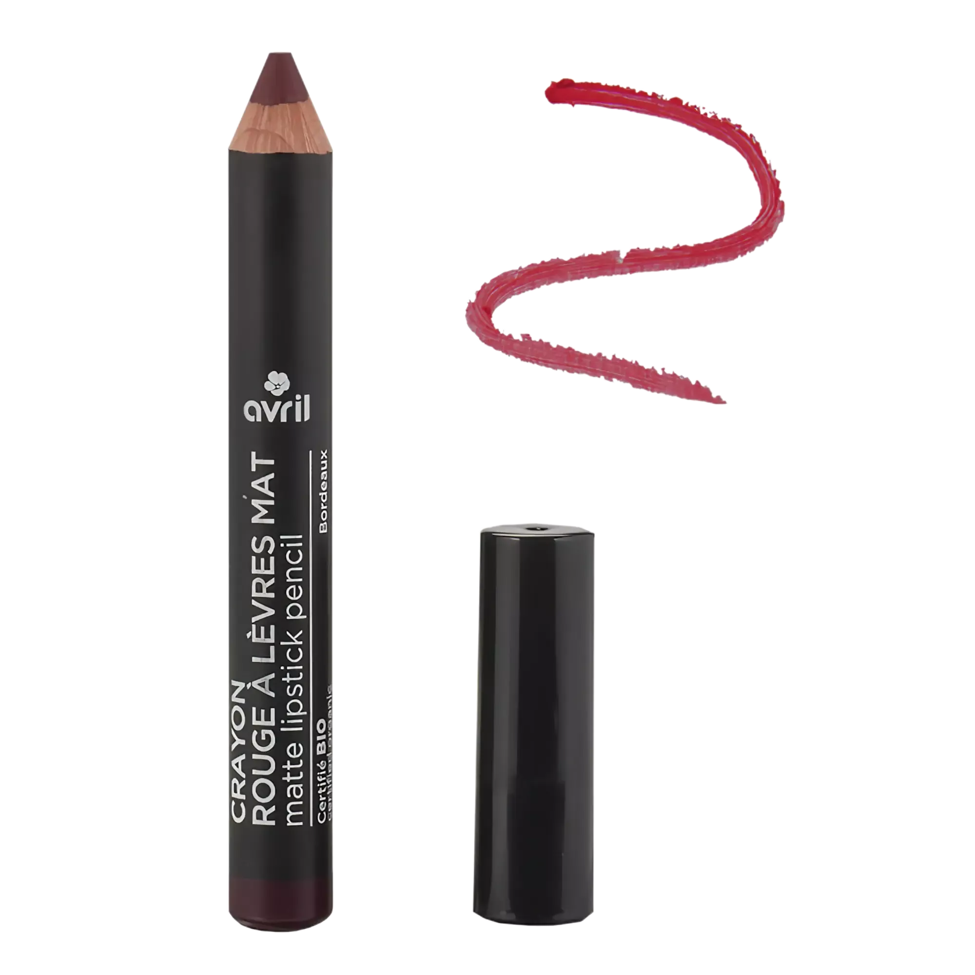 Crayon rouge à lèvres mat - Bordeaux - 2g