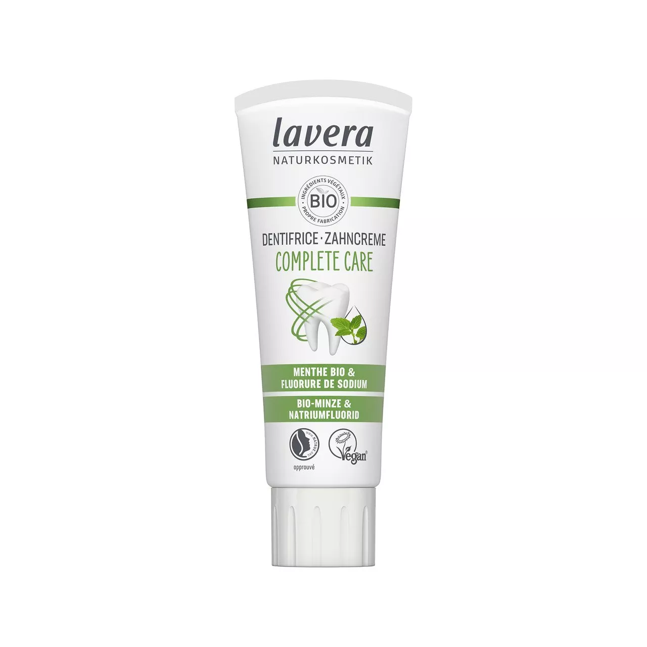 Dentifrice complete care Lavera - Menthe - 75ml