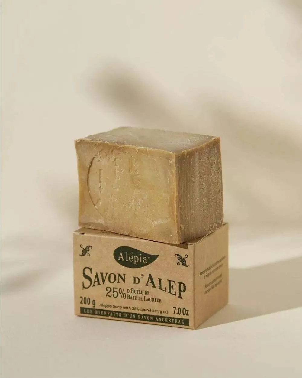 Savon d'Alep Alepia - 25% de Laurier - 200g