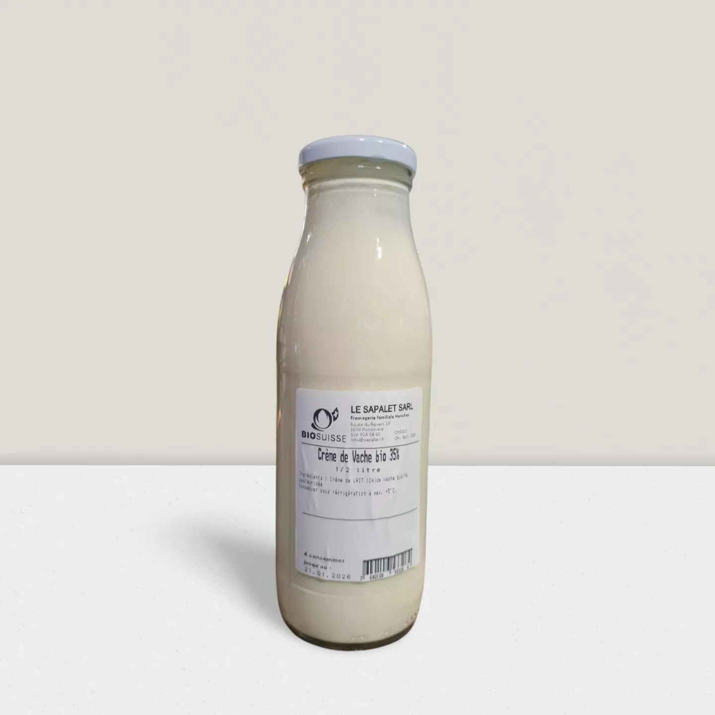 Crème de Vache bouteille 1.2dl