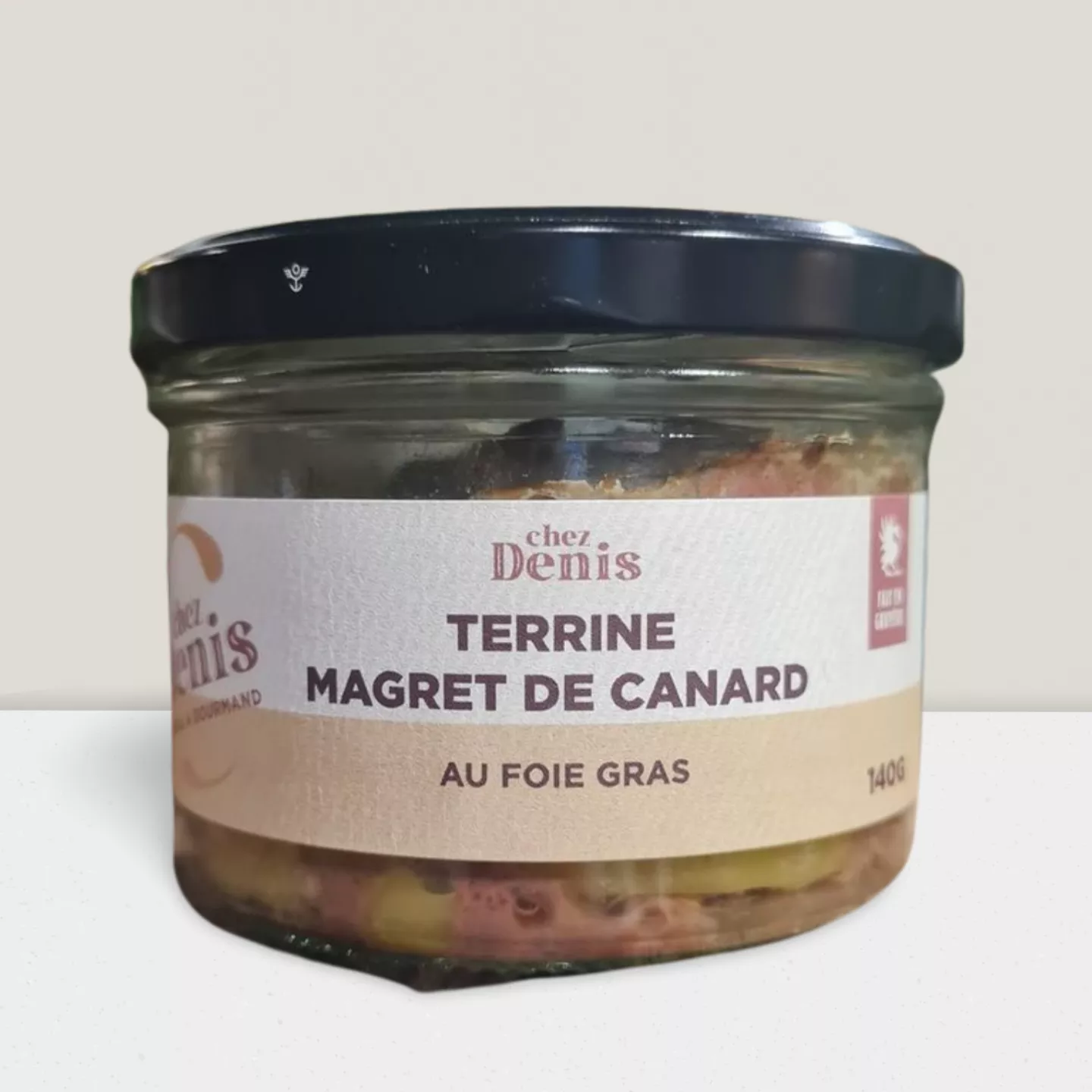Terrine Magret de canard & foie gras - 140gr