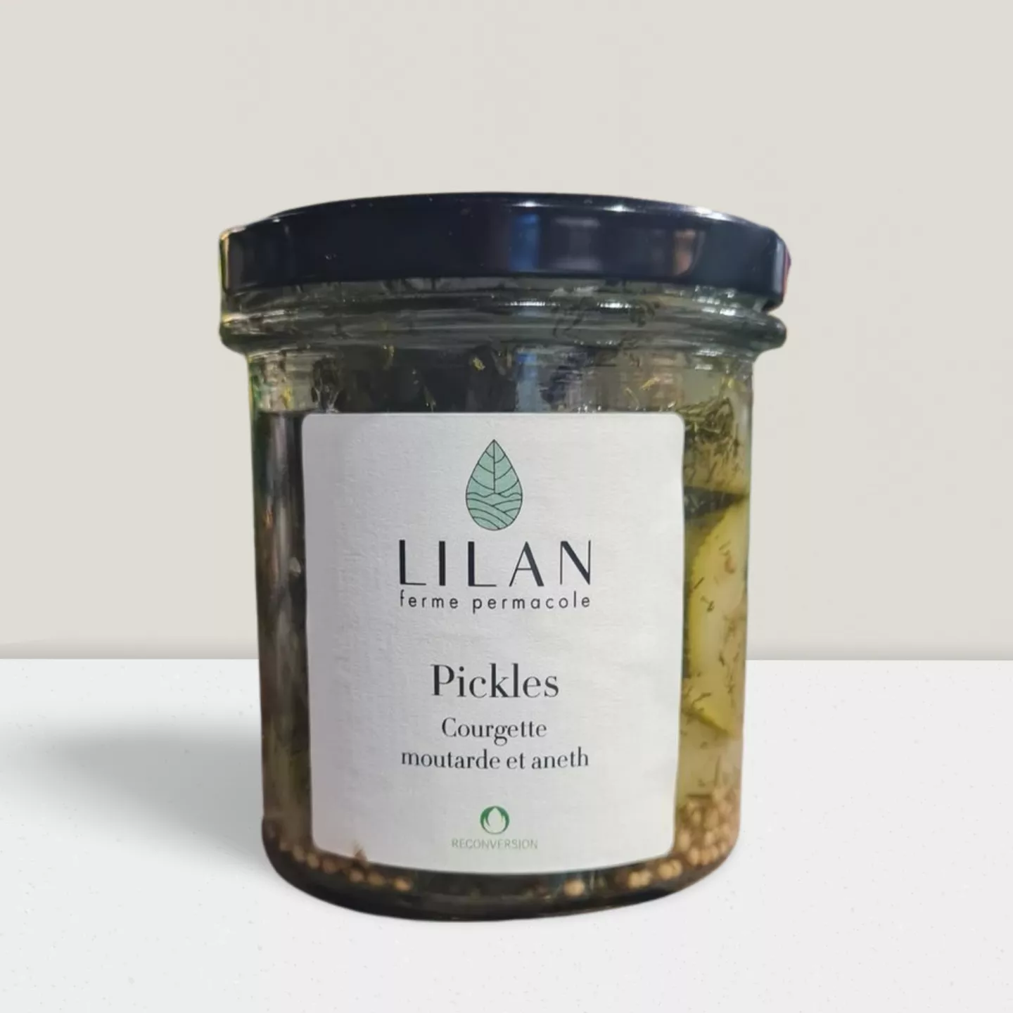 Pickles Courgette moutarde et aneth - 150gr