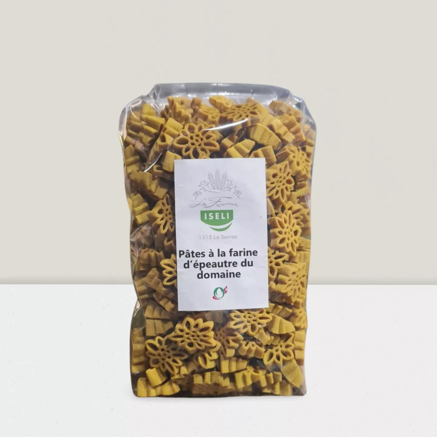 Pâtes à l'épeautre et Curcuma - 400gr
