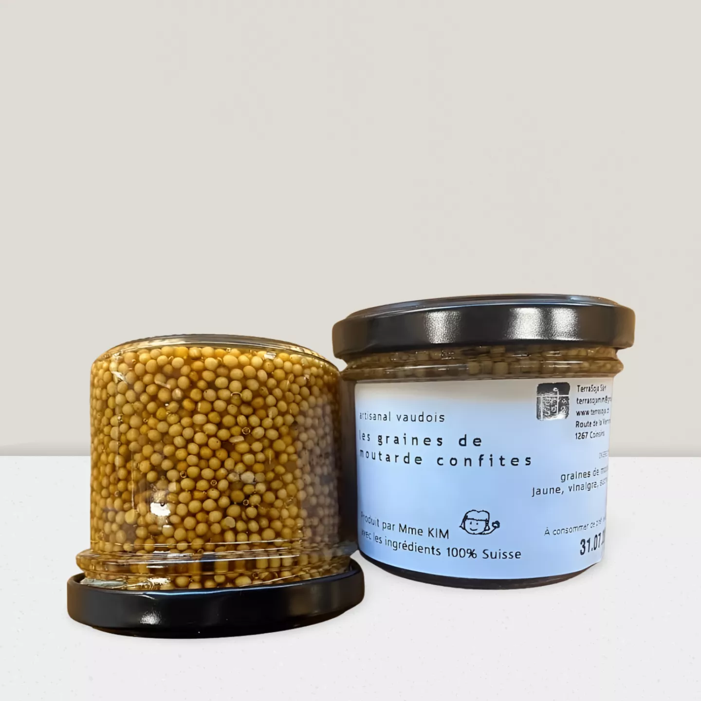 Graines de moutardes confites - 80g