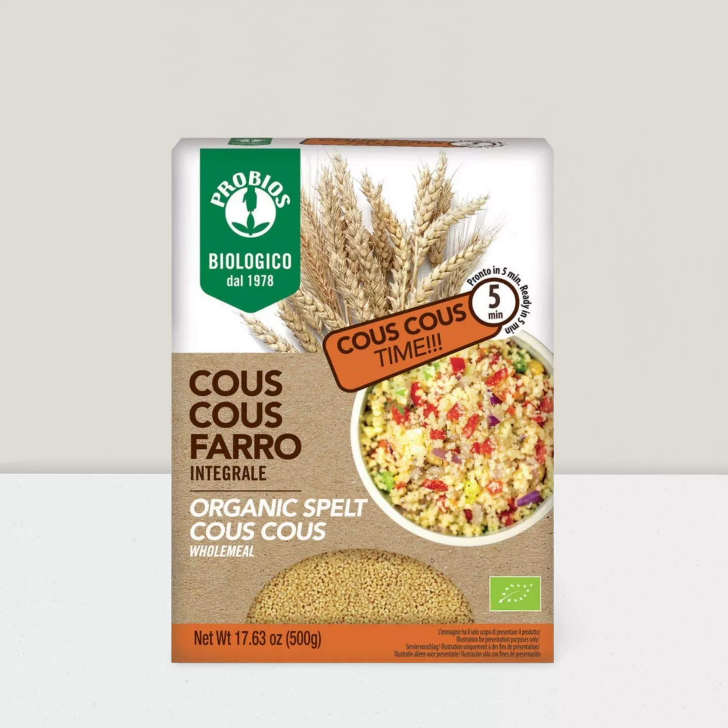 Couscous complet d'Amidonnier - 500 g