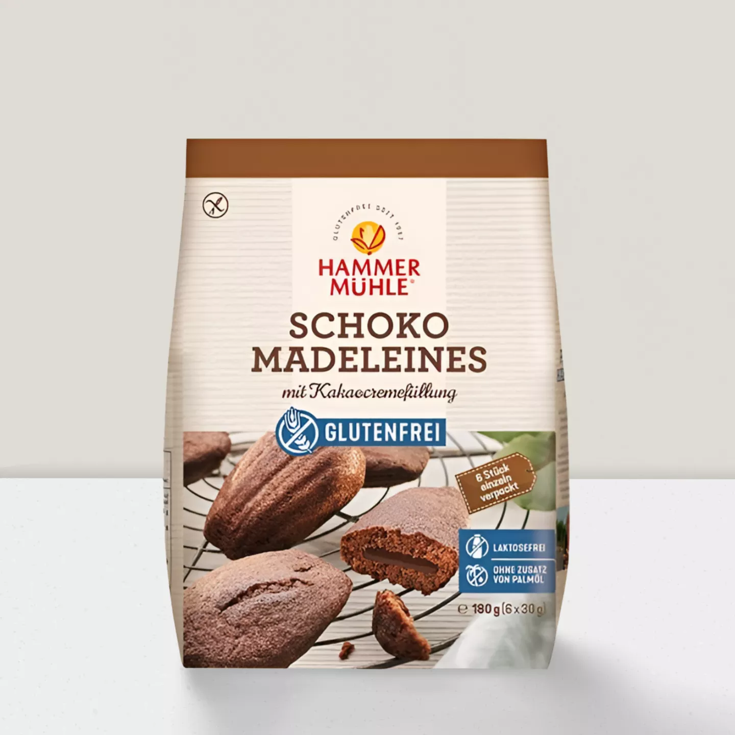 Madeleines aux pépites de chocolat- 180g