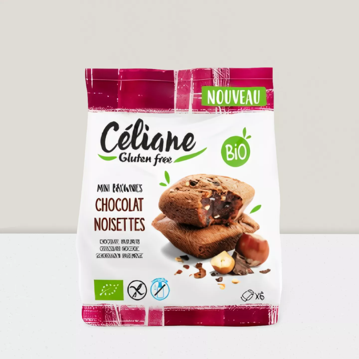Brownies choco/noisettes - 170g