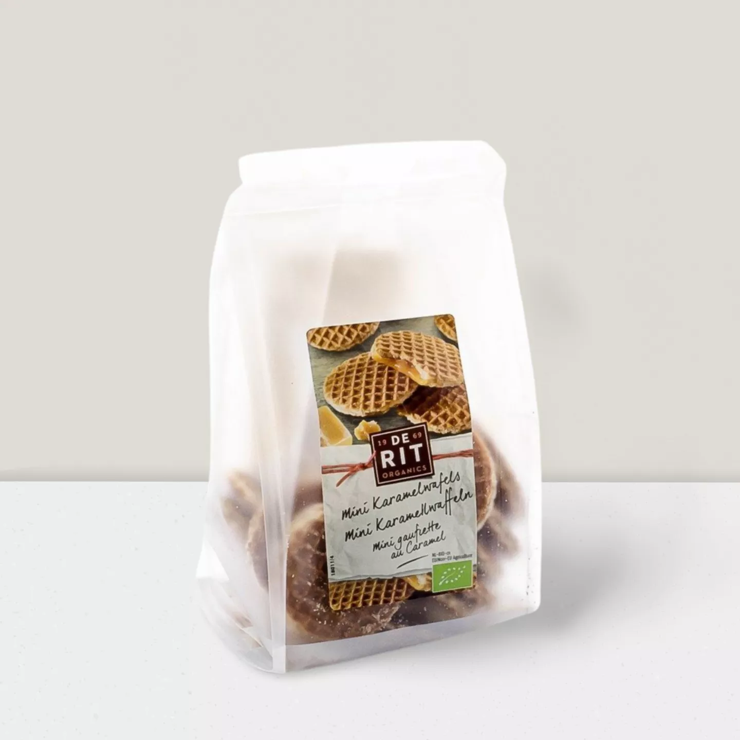 Gauffrettes minis au caramel - 150g