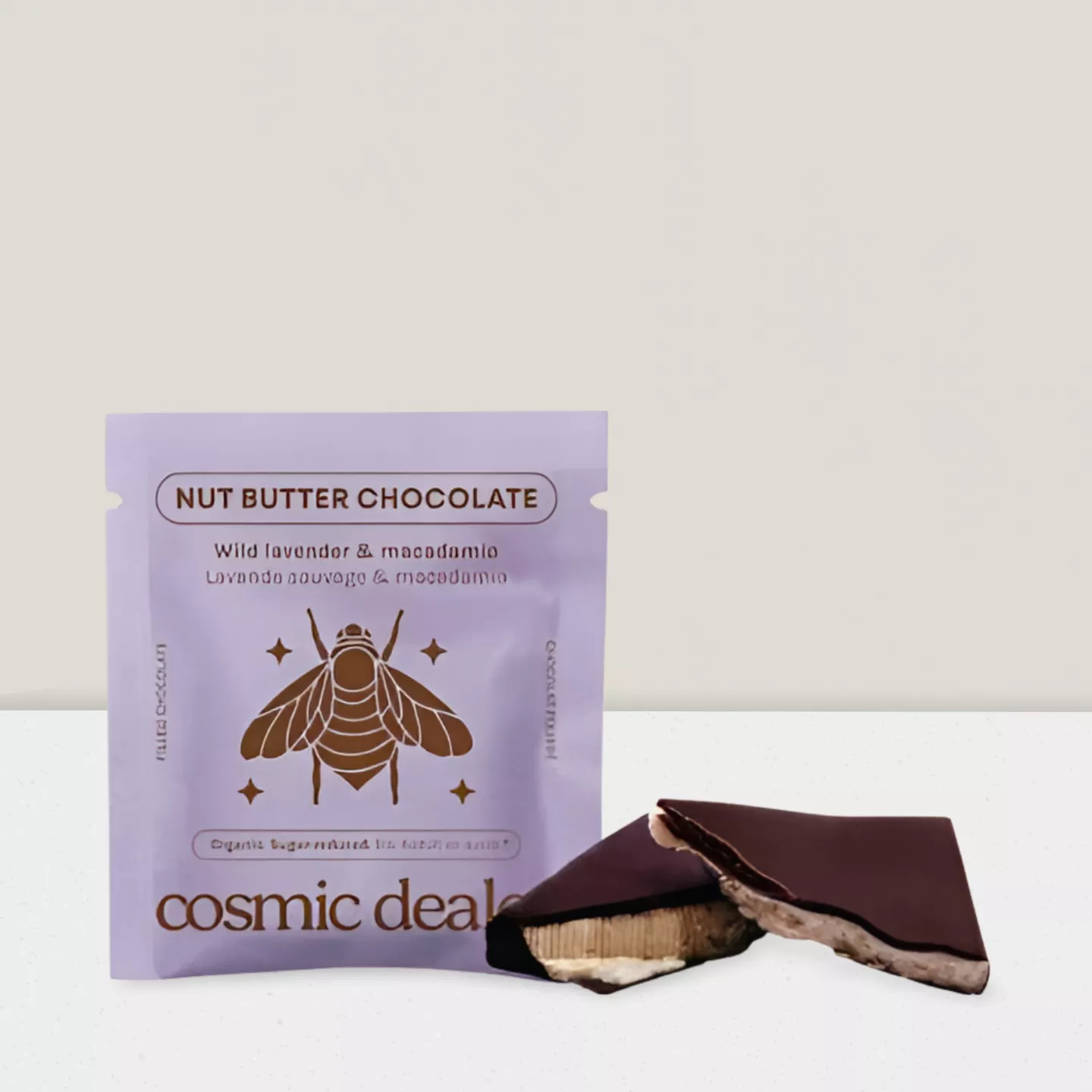 Chocolat Lavande sauvage & Macadamia 20gr