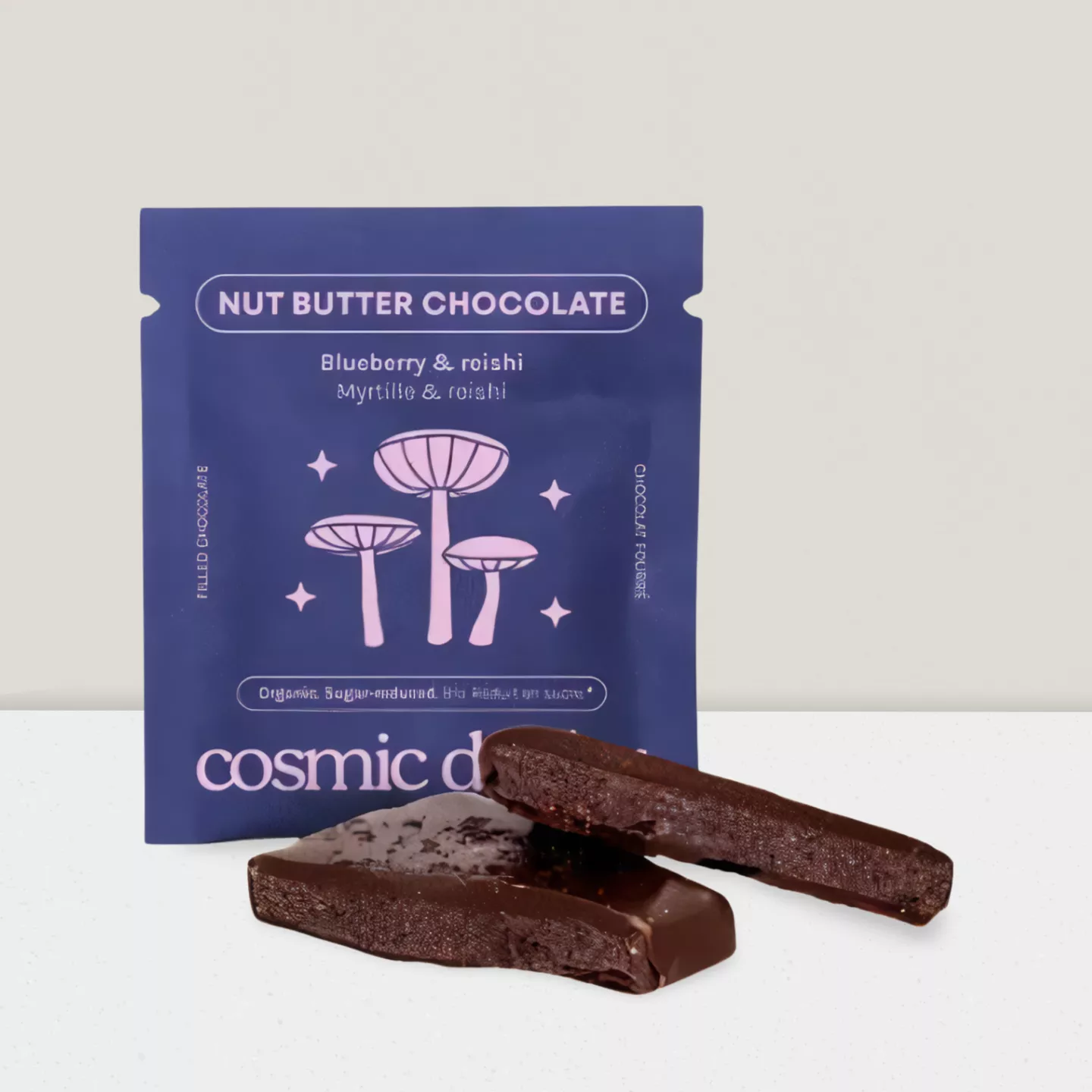 Chocolat Myrtille & Reishi 20gr