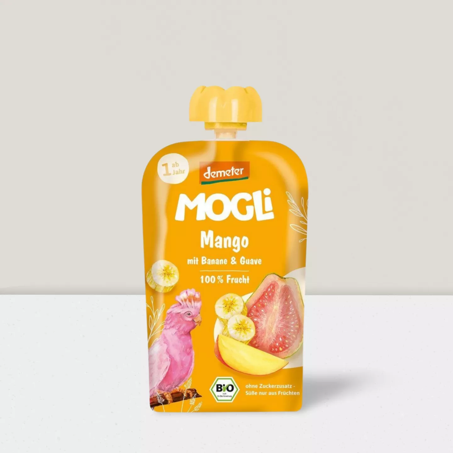 Compote mangue avec banane & goyave 100gr