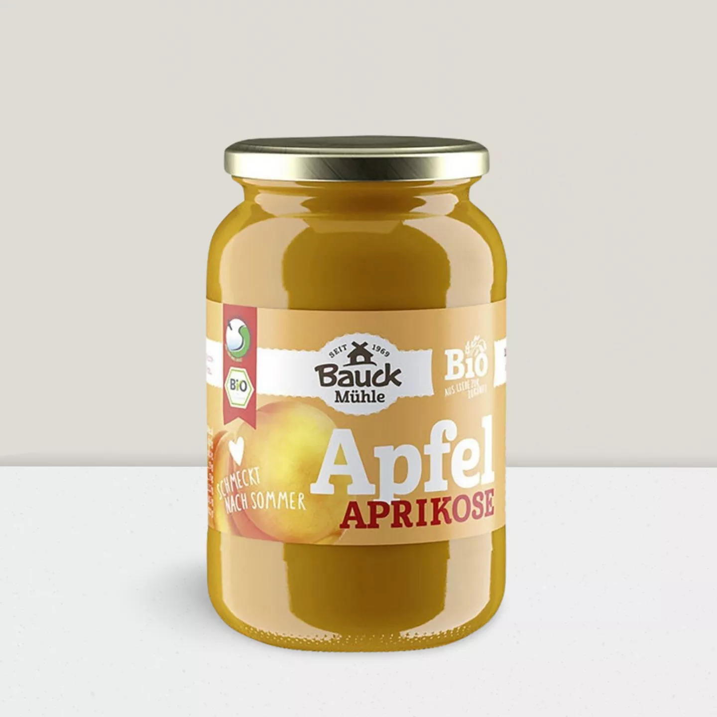 Compote pommes-abricots, 360g