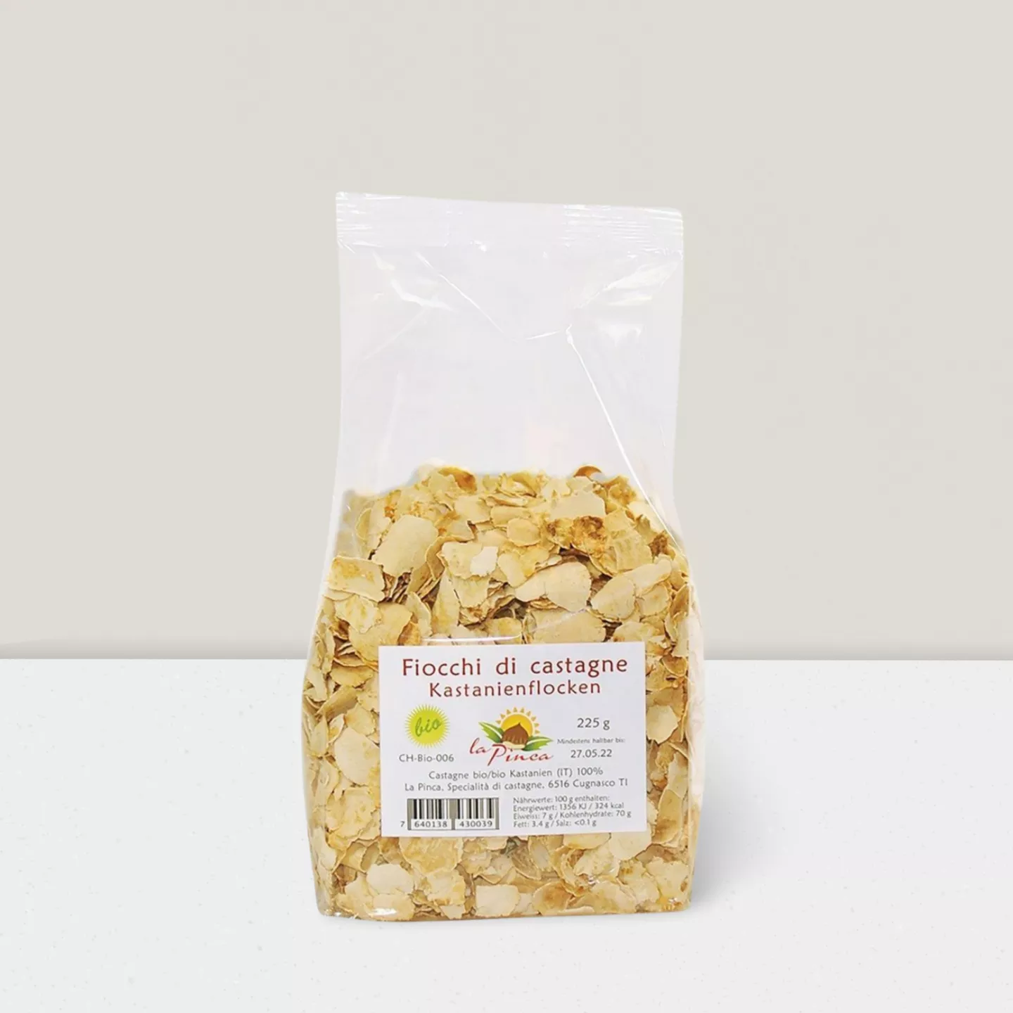 Flocons de châtaignes 225g