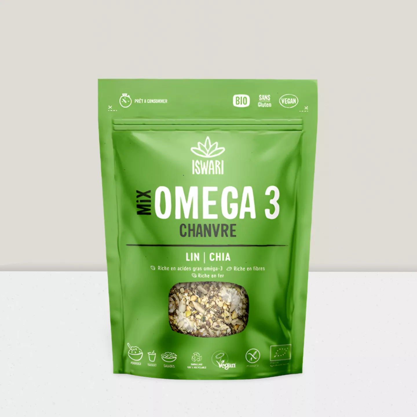 Omega 3 - Chanvre - Lin & Chia 200gr