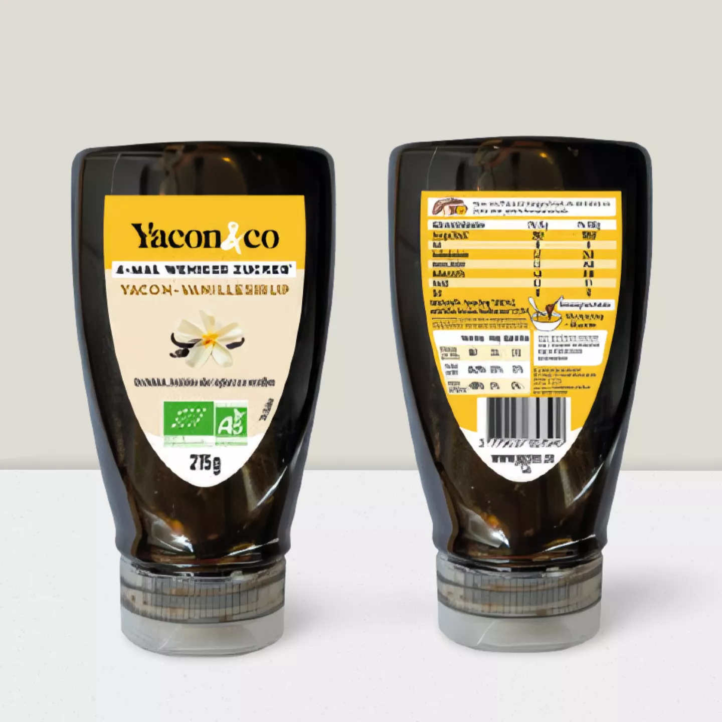 Sirop de Yacon à la vanille - 215gr