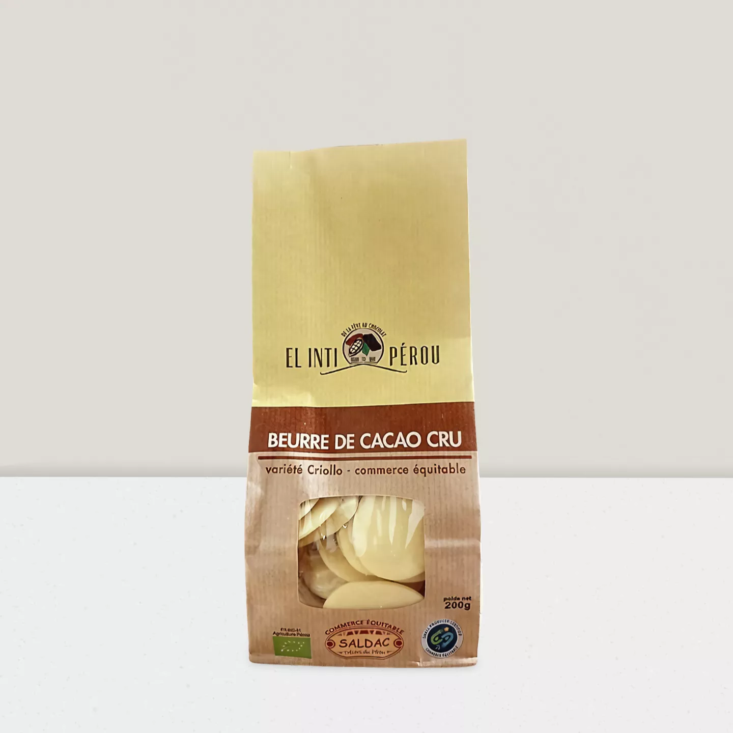 Beurre de cacao cru - 200g
