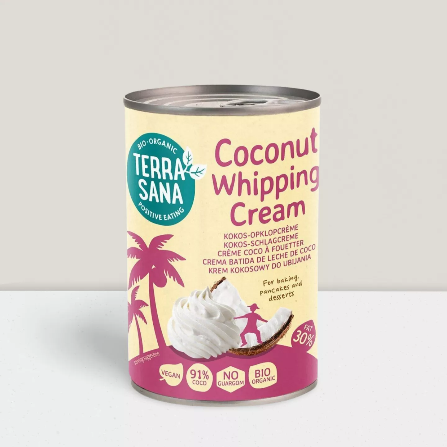 Crème coco à fouetter 400ml