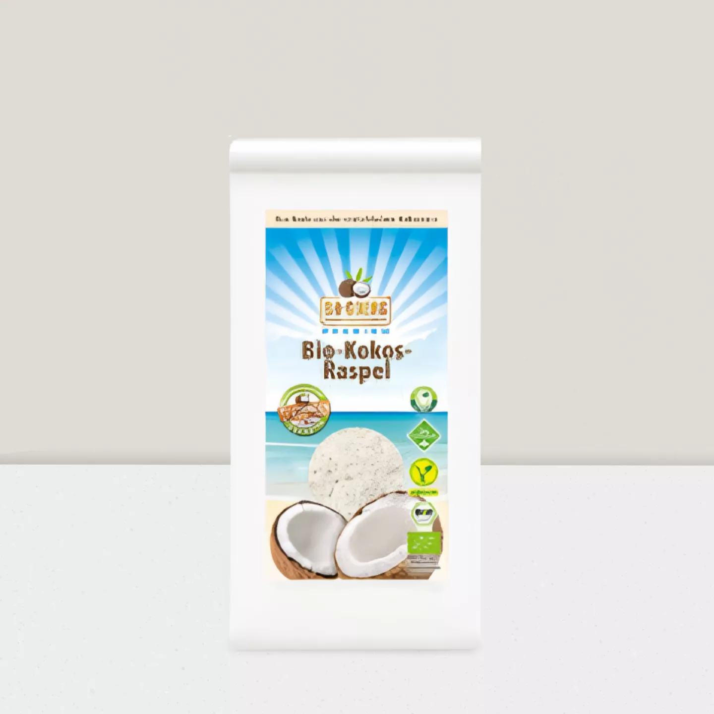 Noix de coco râpées crues 300gr