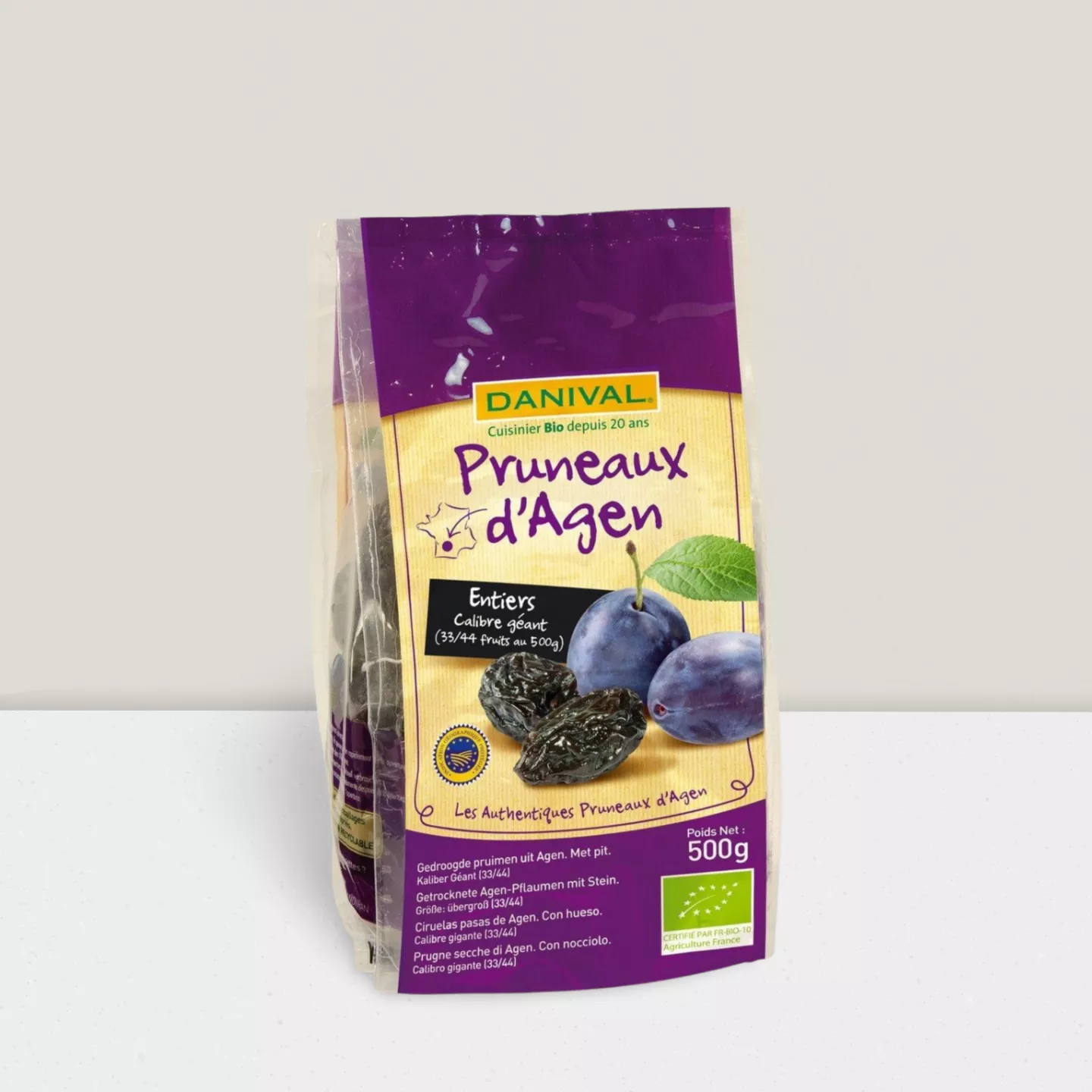 Pruneaux d'Agen 33/44 - 500g