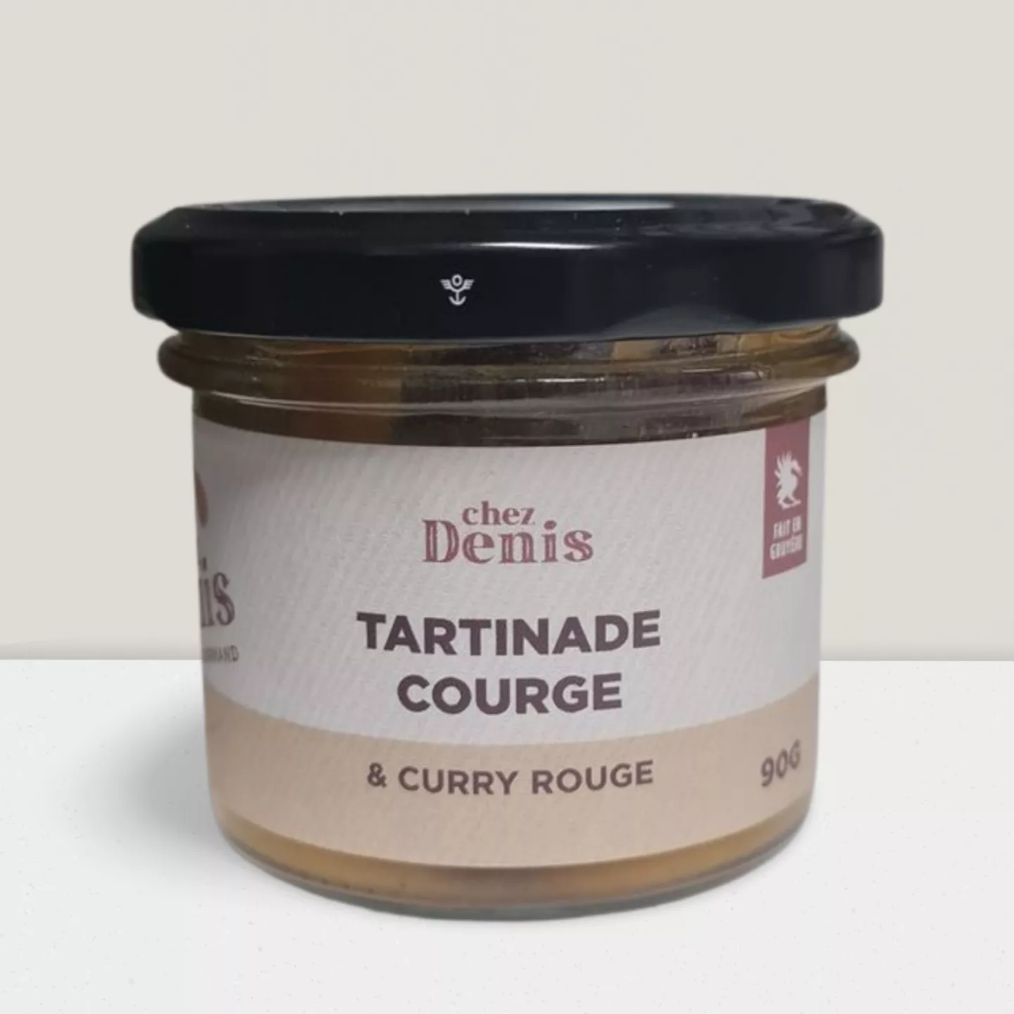 Tartinade Courge Curry rouge 90gr