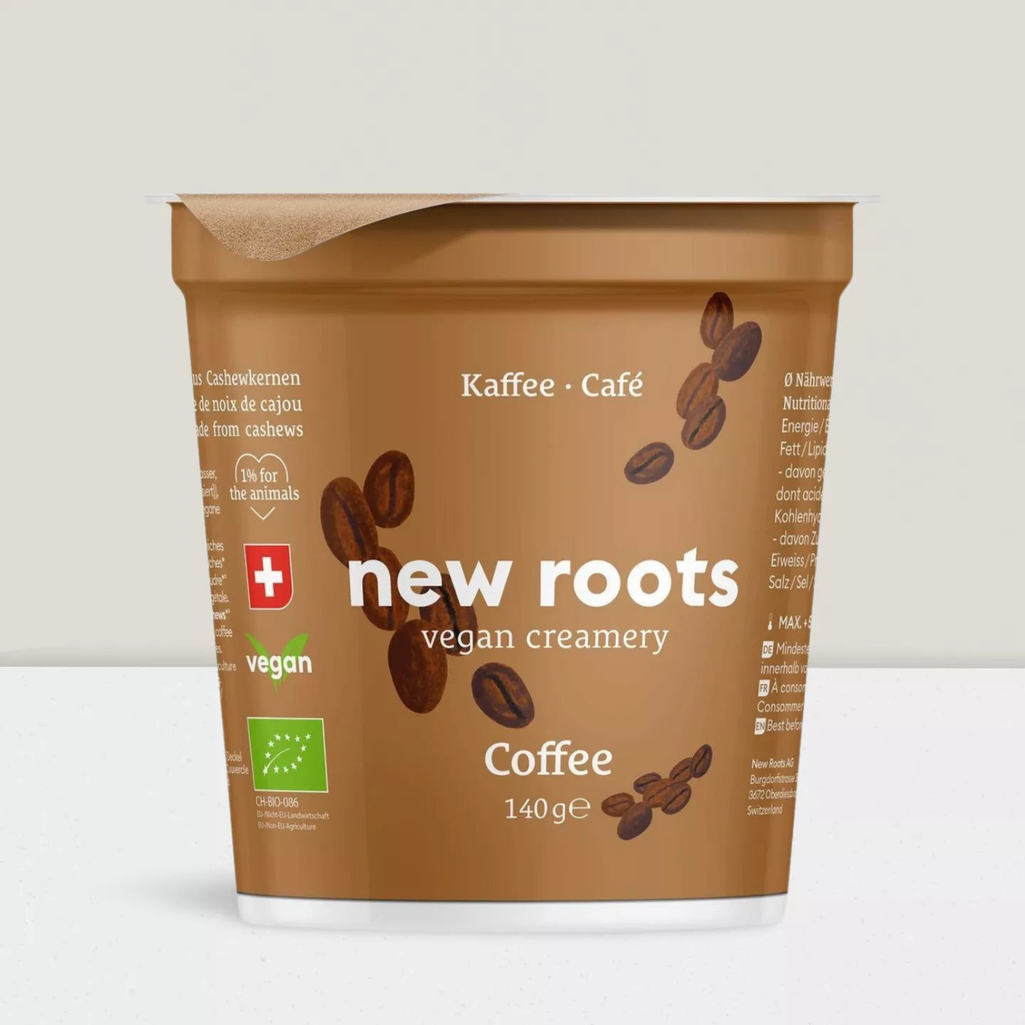 Altern. Végétale au yogourt café - 140g