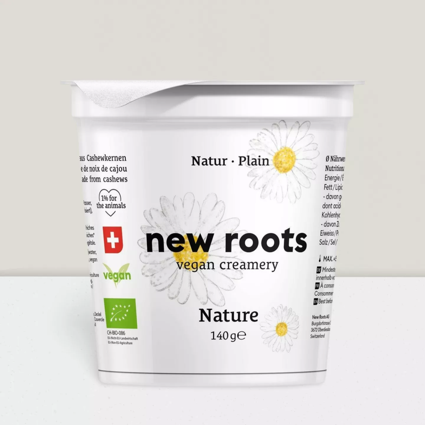 Yogourt végétal - Nature - 140g