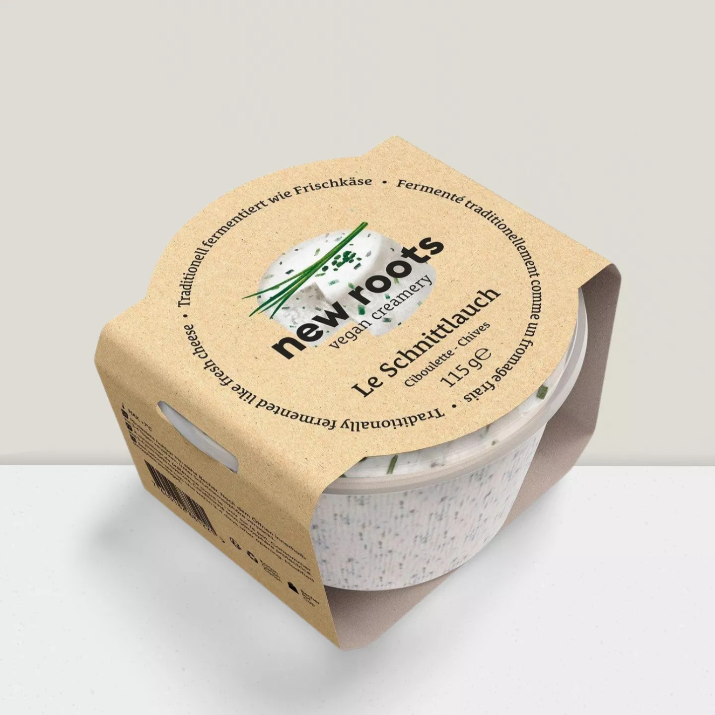 Fromage végétal frais - Ciboulette - 115gr