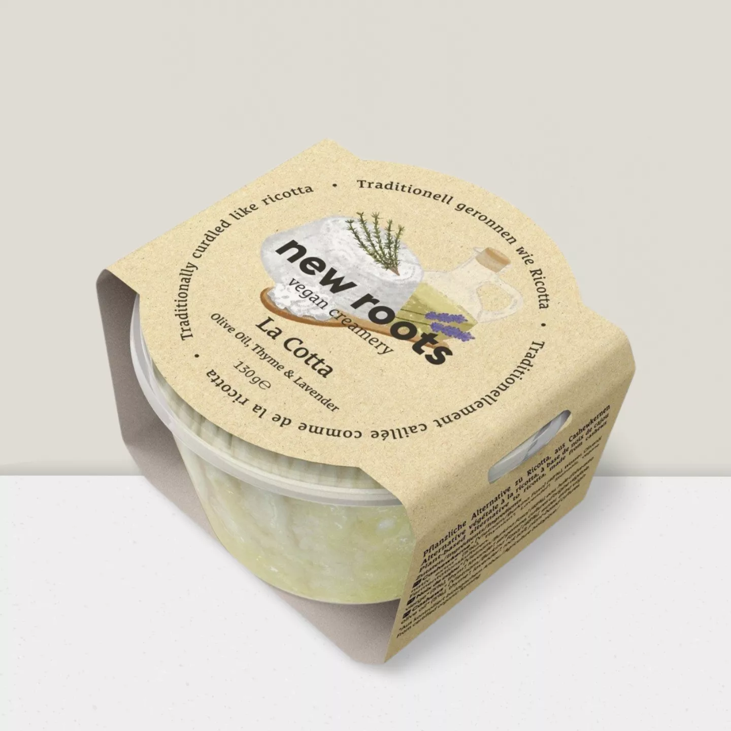 Ricotta végétale - Thym & lavande - 120g