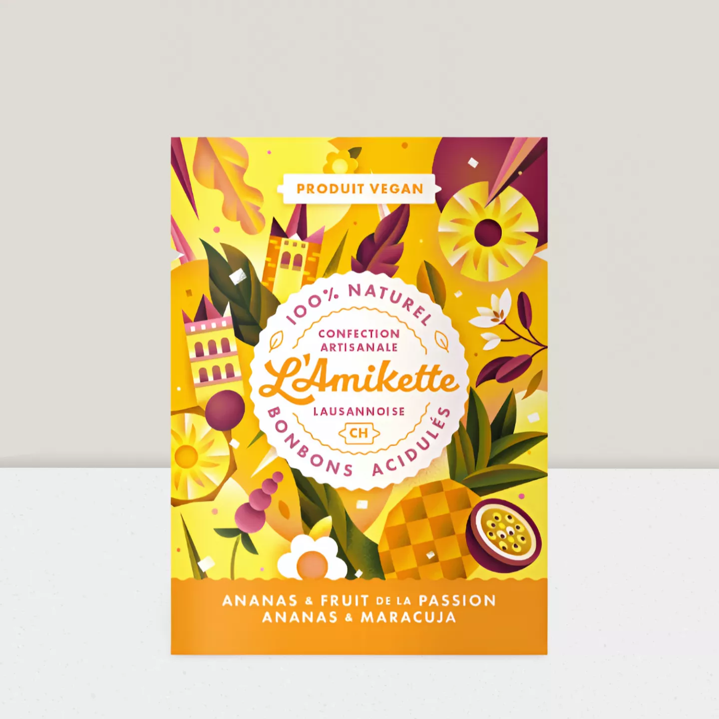 Bonbons Ananas - Passion 20gr