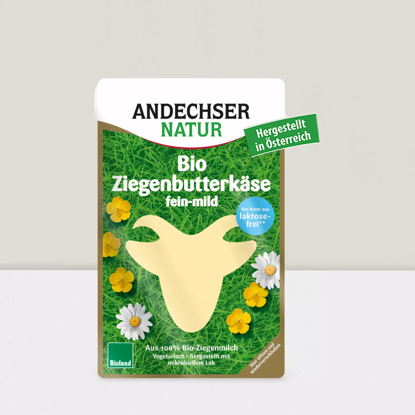 Fromage de chèvre en tranches 125g