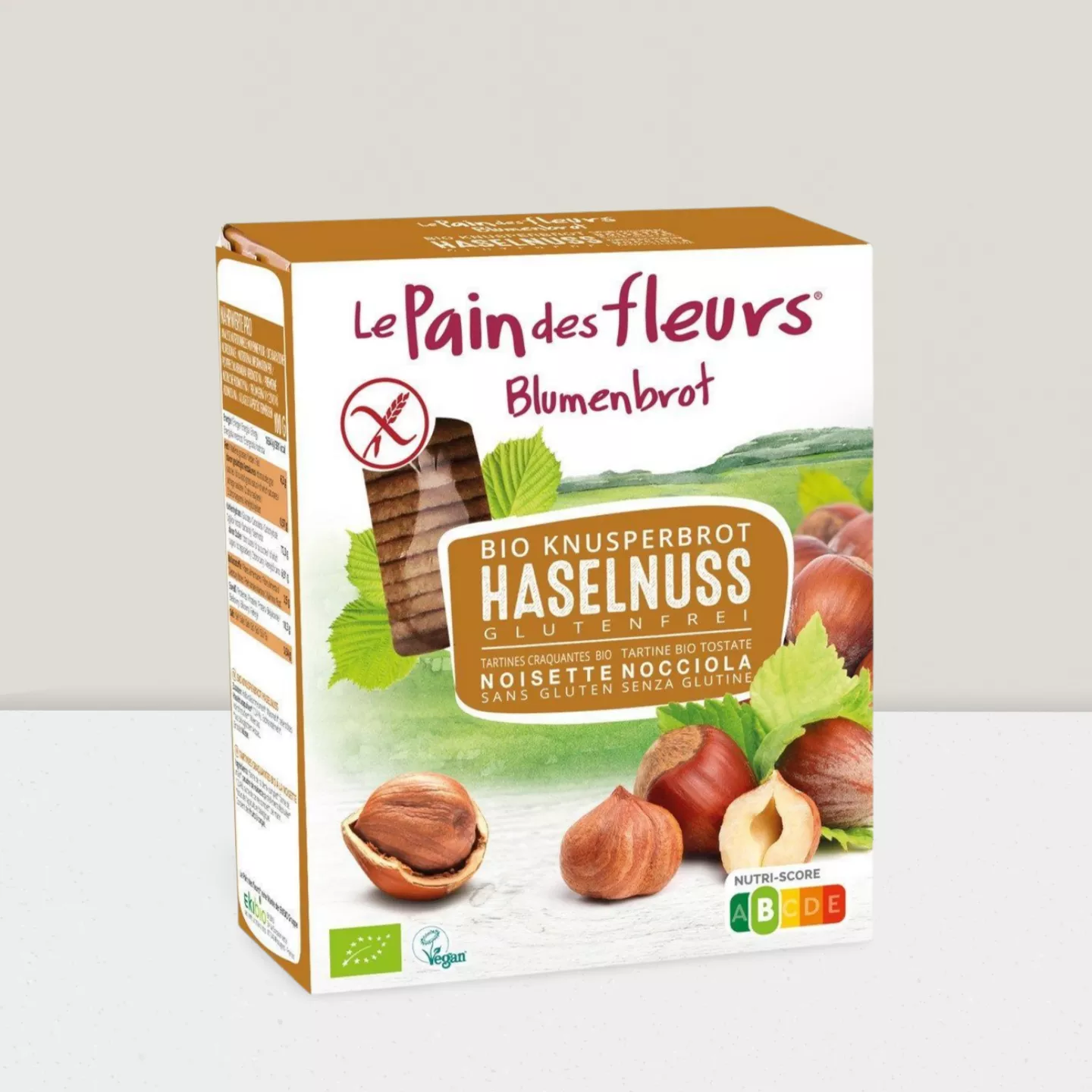 Biscotte - Le Pain des fleurs Noisettes 150gr