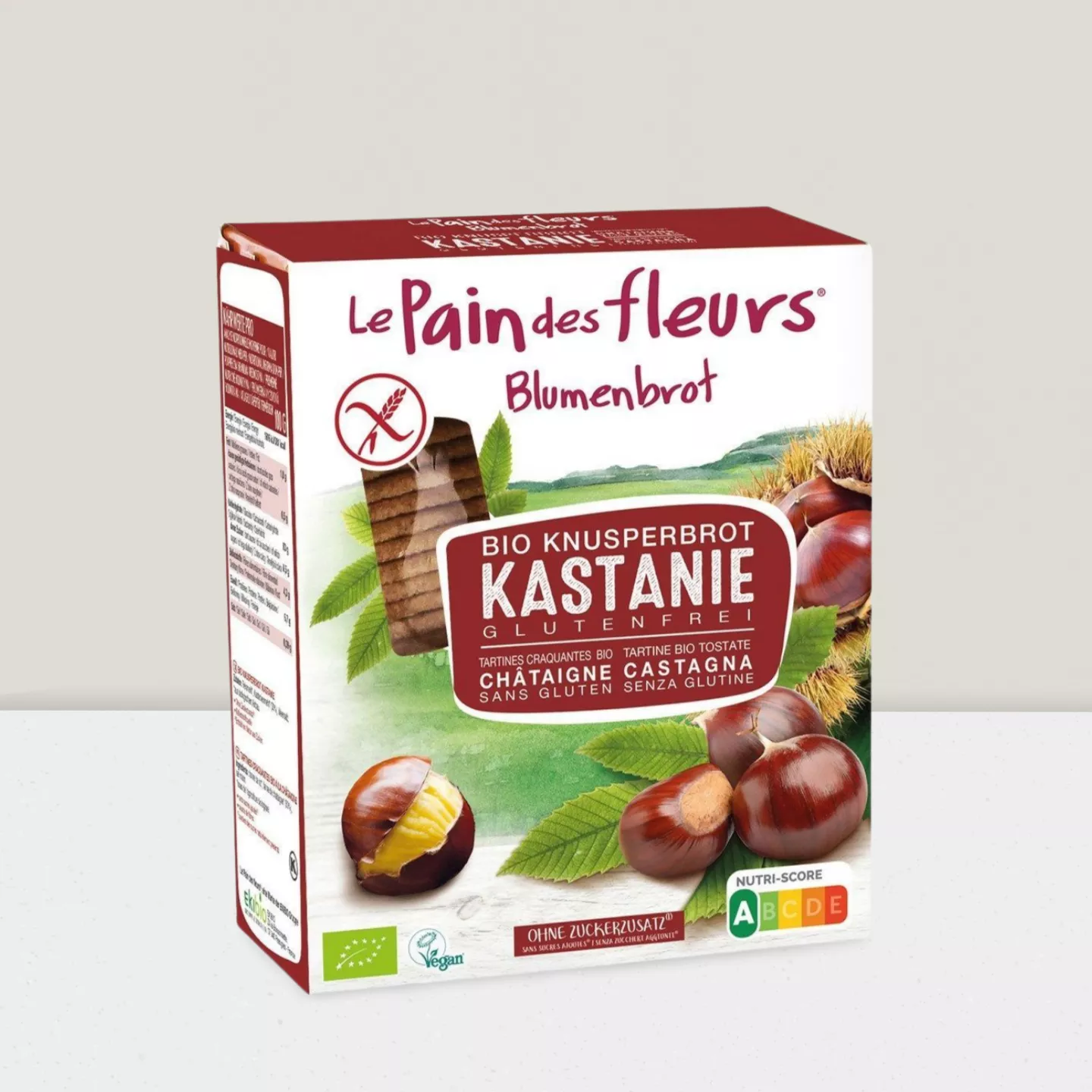 Biscotte - Le Pain des fleurs Châtaigne - 150g (s. gluten)