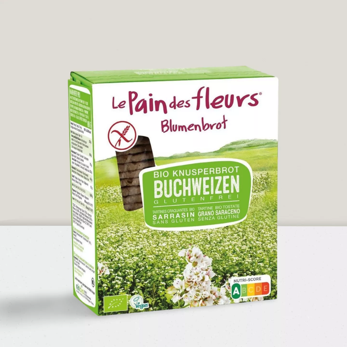Biscotte - Le Pain des fleurs Sarrasin - 150 g (s. gluten)