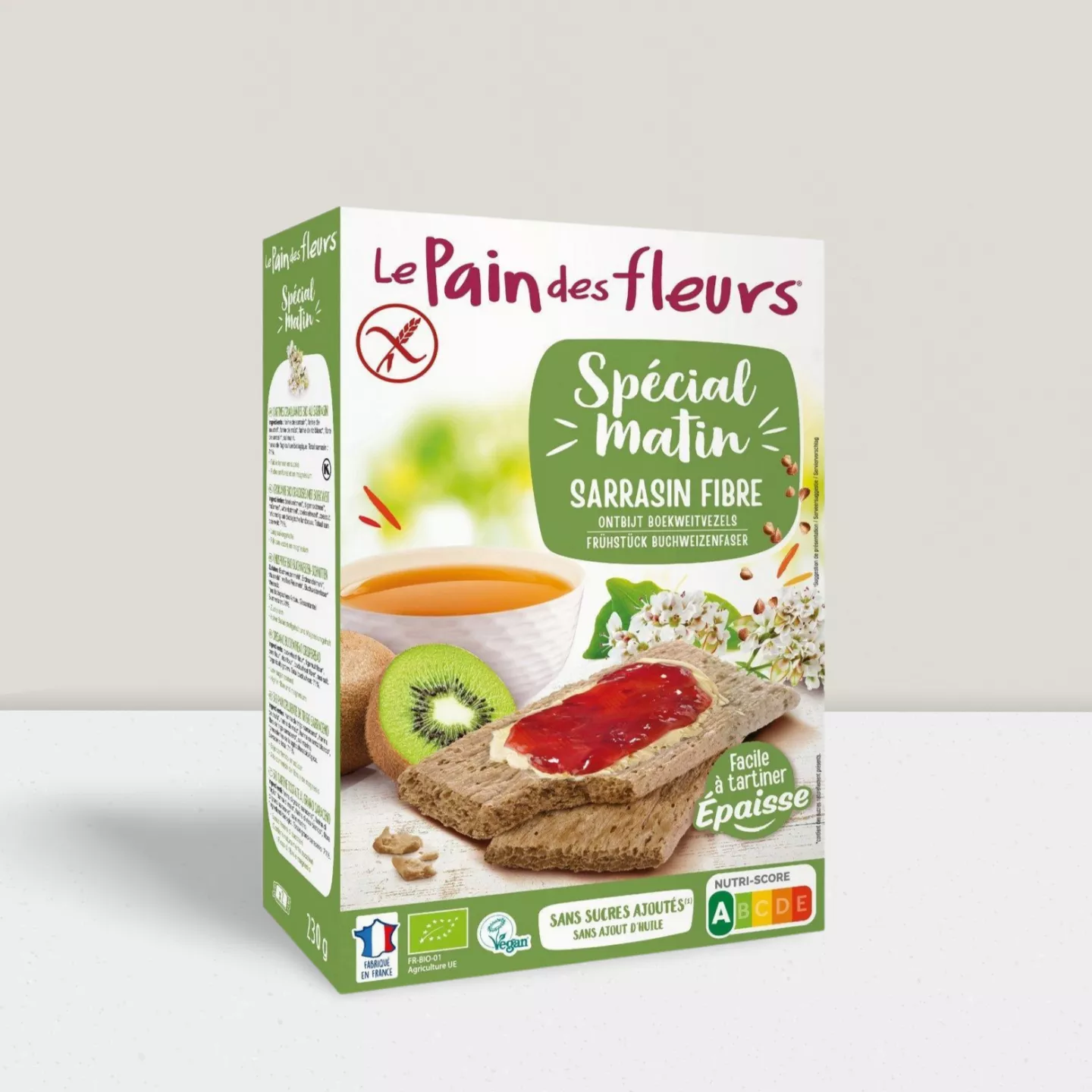 Biscotte - Spécial matin Sarrasin 230gr