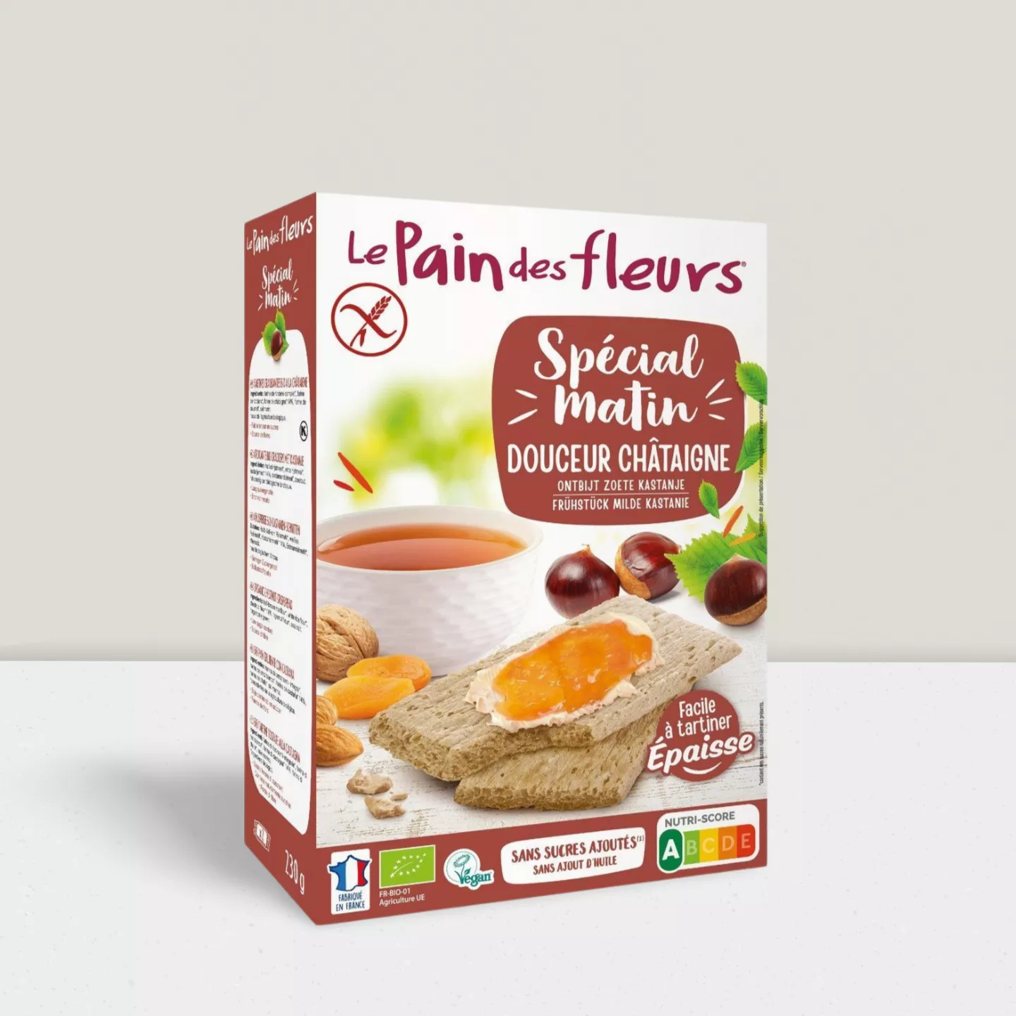Biscotte - Spécial matin Châtaigne 230g