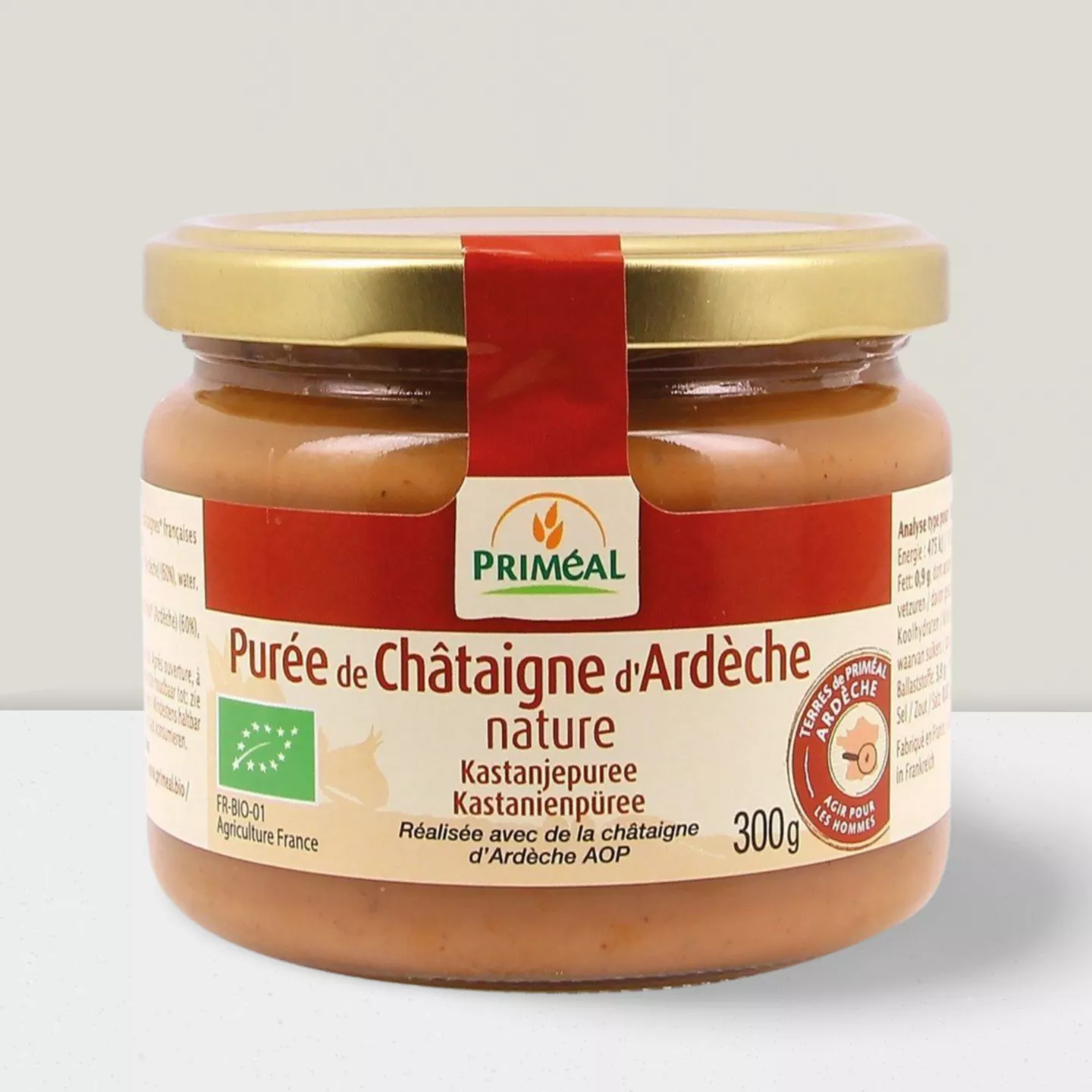 Purée châtaigne ss sucre - 300g