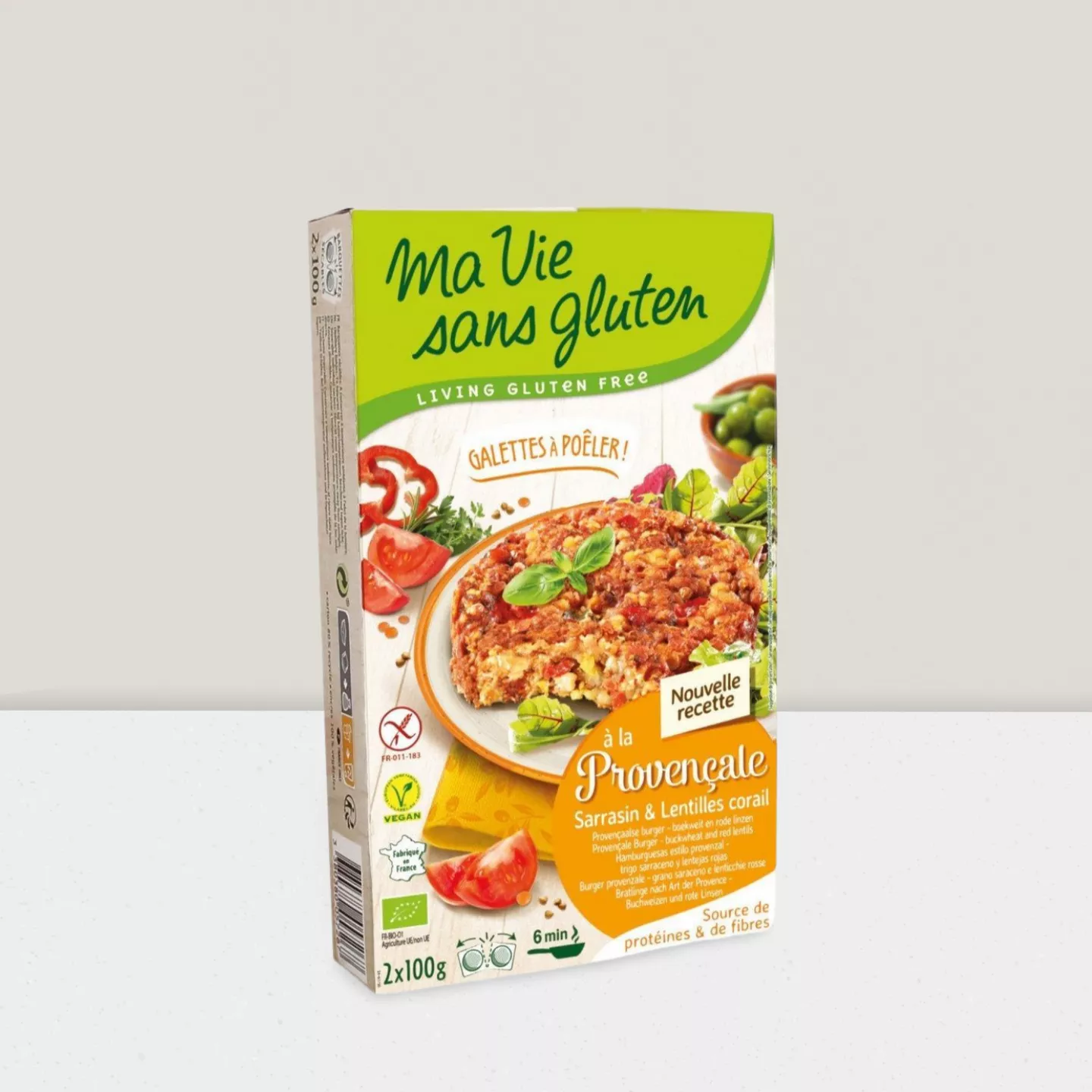 Gal. a poêler provencale 2x100g ss gluten