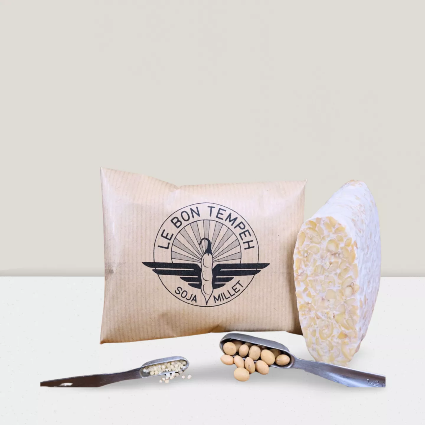 Tempeh Soja et millet - 200g