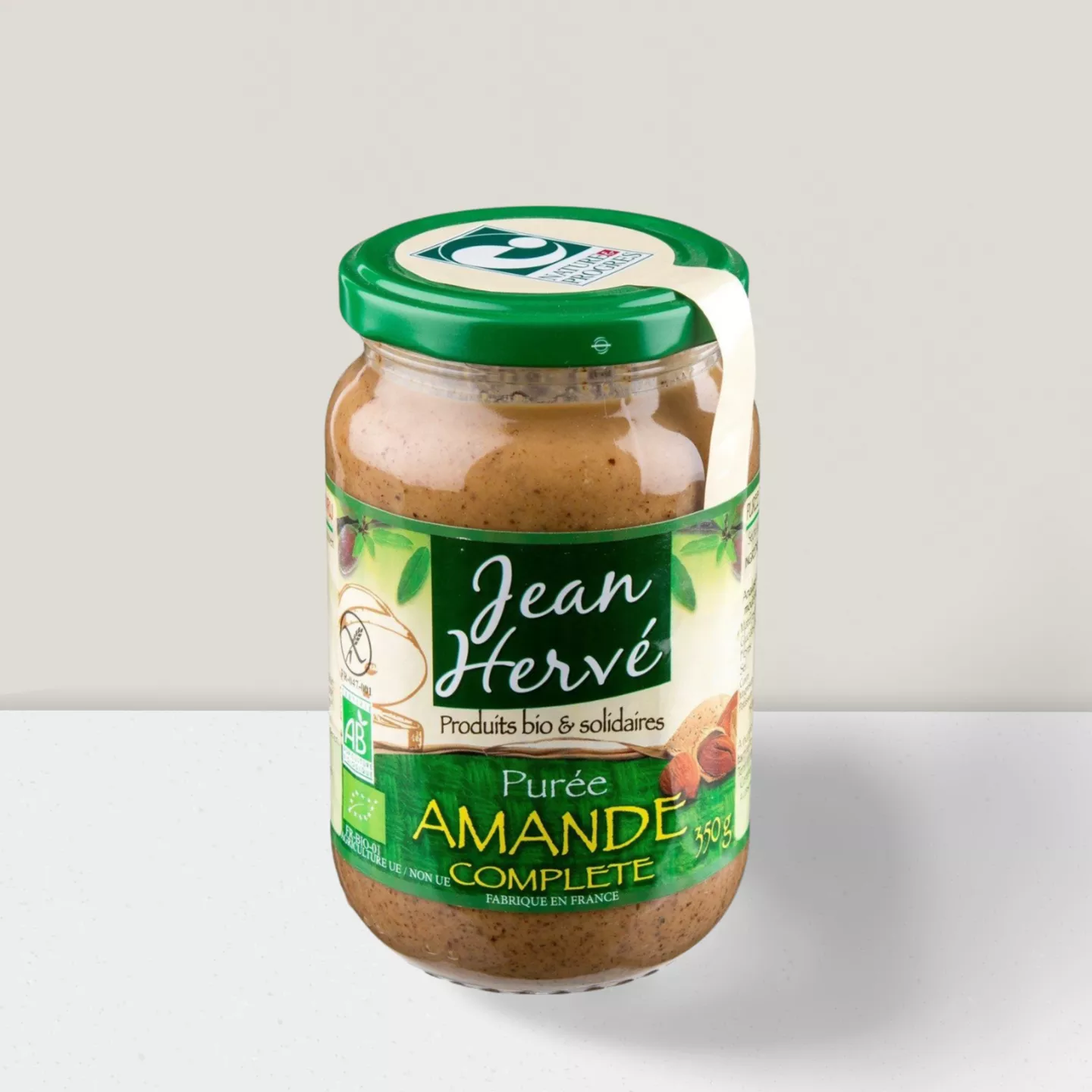 Purée d'amandes complètes - verre 350ml