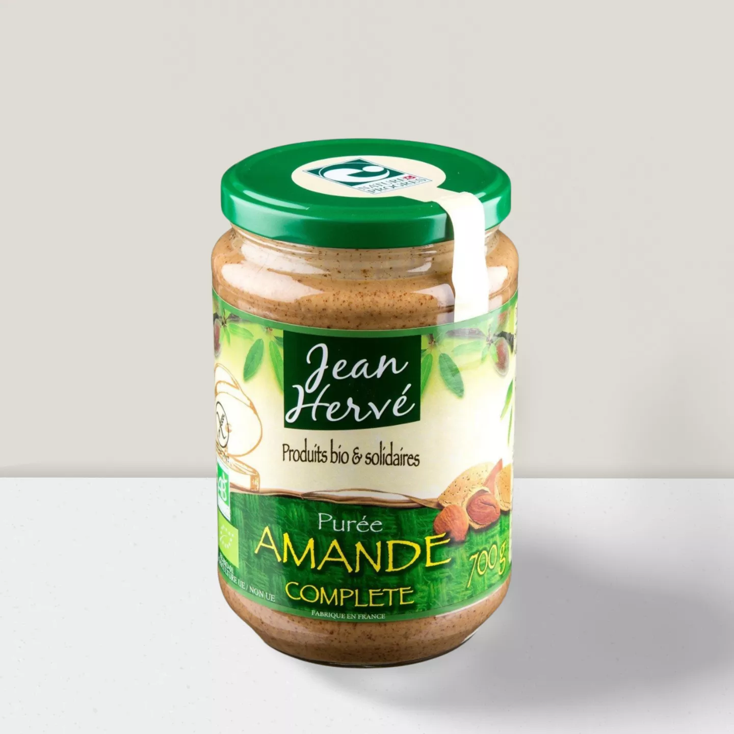 Purée d'amandes complètes - verre 700gr