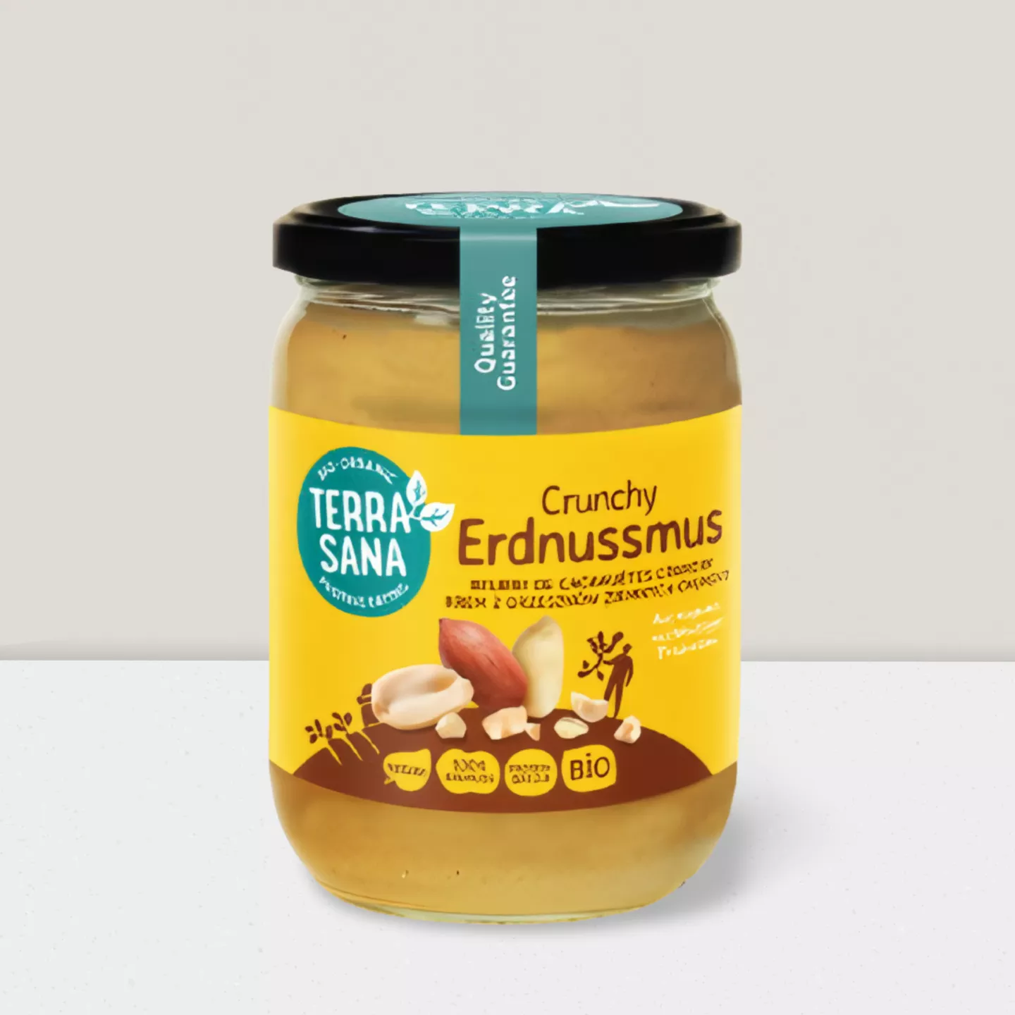 Purée de cacahuètes crunchy 500g