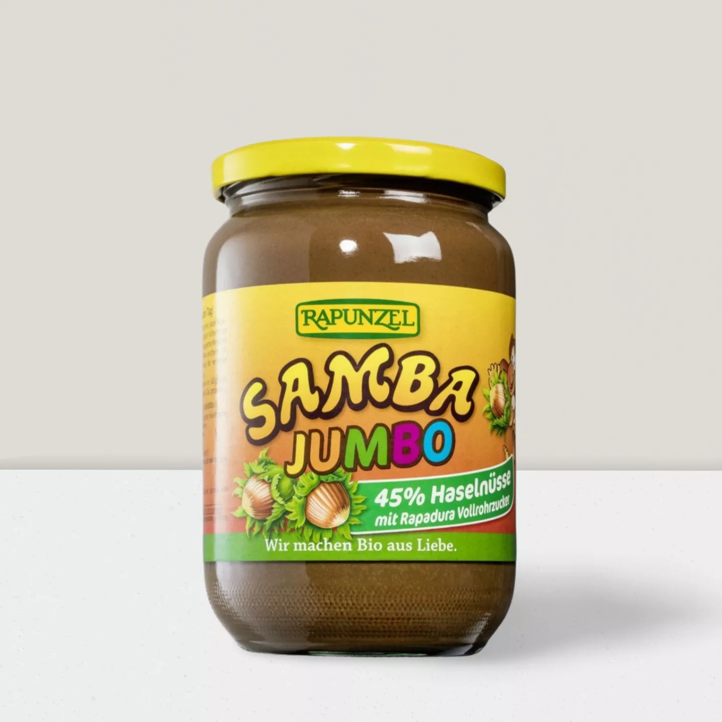 Purée de noisettes au chocolat "Samba" - verre 500gr
