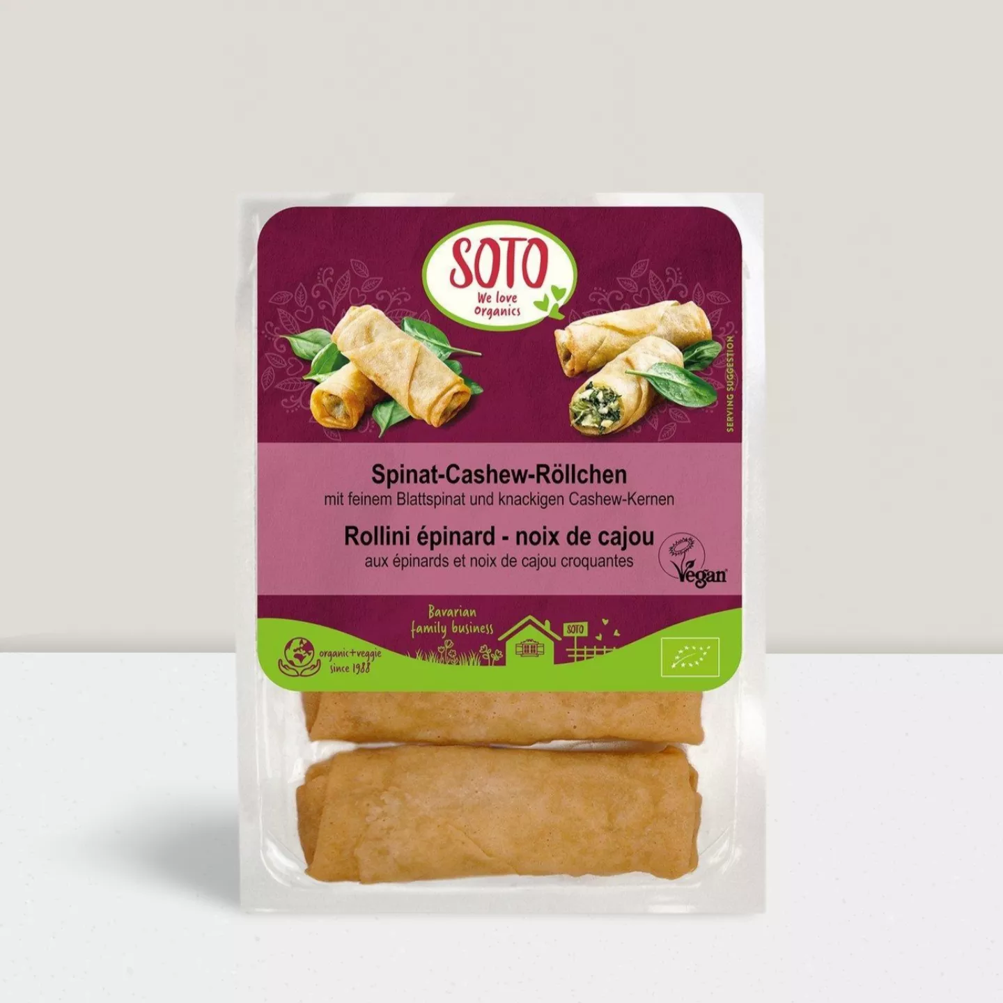 Rollini Epinards - 200gr