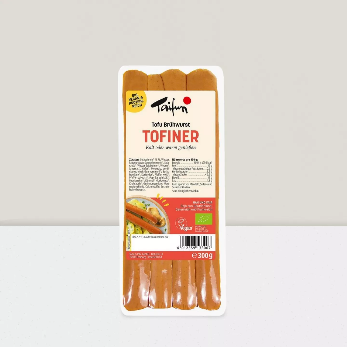 Tofu-saucisse de Vienne - 300gr