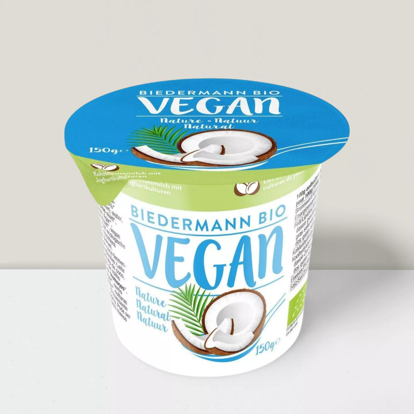 Yaourt de coco nature - 150gr